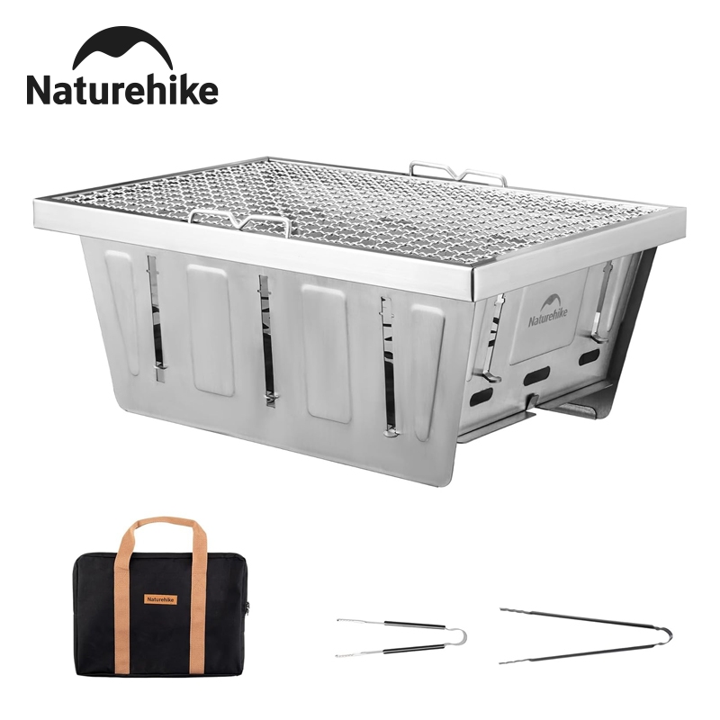 Camping Outdoor Cooking Table - Naturehike Camping Houtskoolgrill voor IGT Tafel