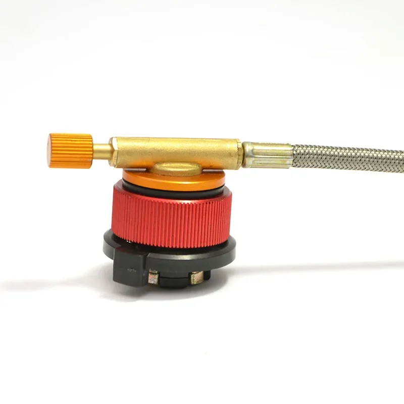 Camping Cooking Gas Canister - 1Pc Gasfornuis Converter Burner Link Head
