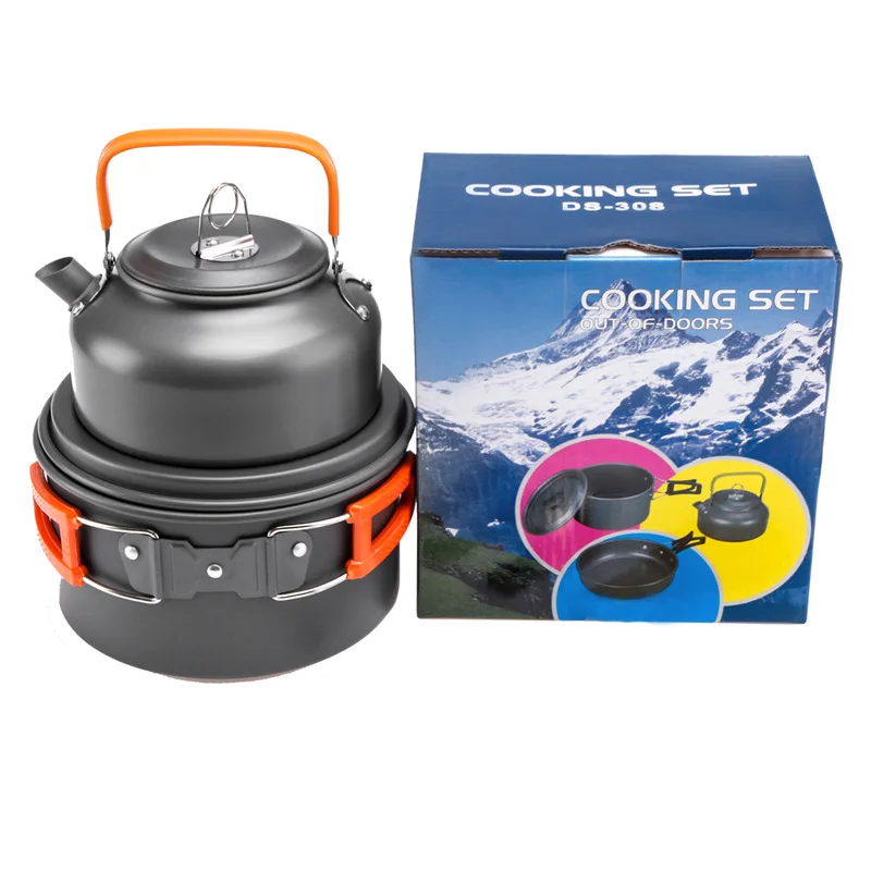 Camping Cooking Pan - Outdoor Pot Pan Ketel Camping Kookgerei