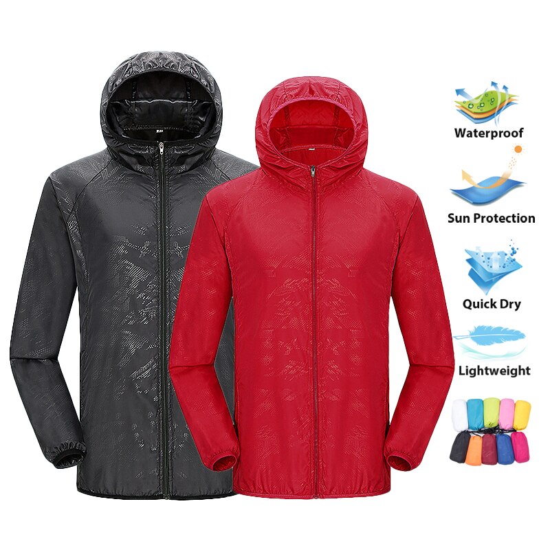 Camping Cooking Windbreak - LNGXO Unisex Wandeljas Mannen Vrouwen Waterdicht
