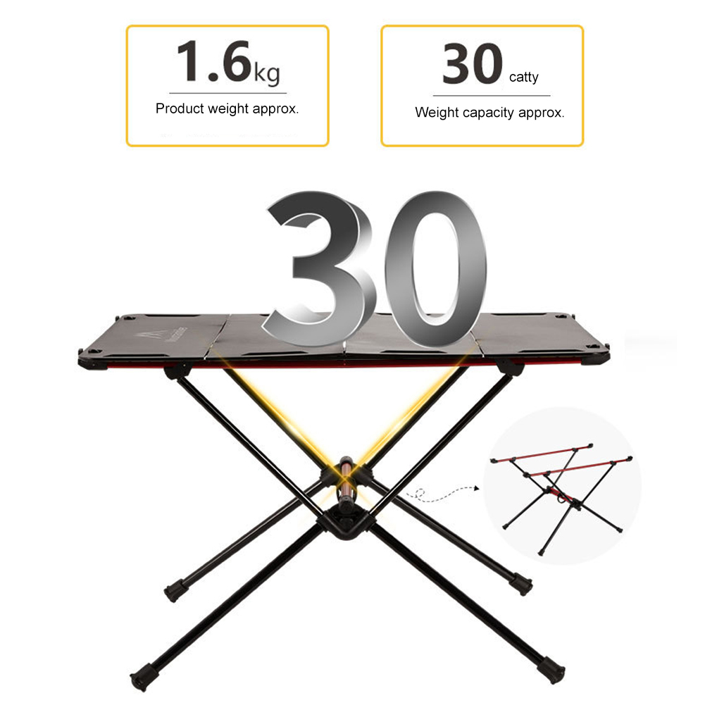 Camping Outdoor Cooking Table - Opvouwbare campingtafel Lichtgewicht opvouwbare buitentafel Opvouwbare