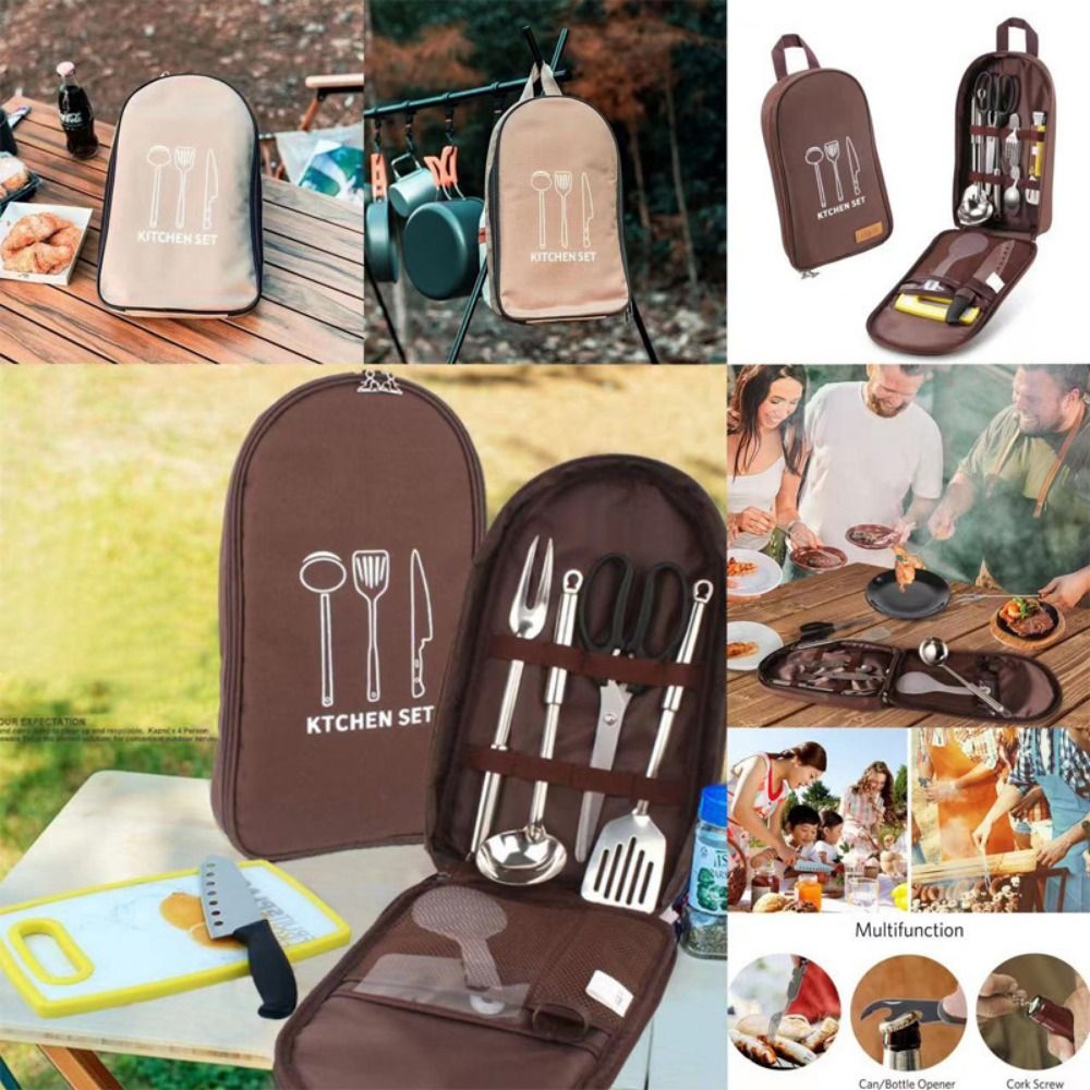Camping Cooking Utensil Bag - Ruime tas voor kookgerei, ideaal voor