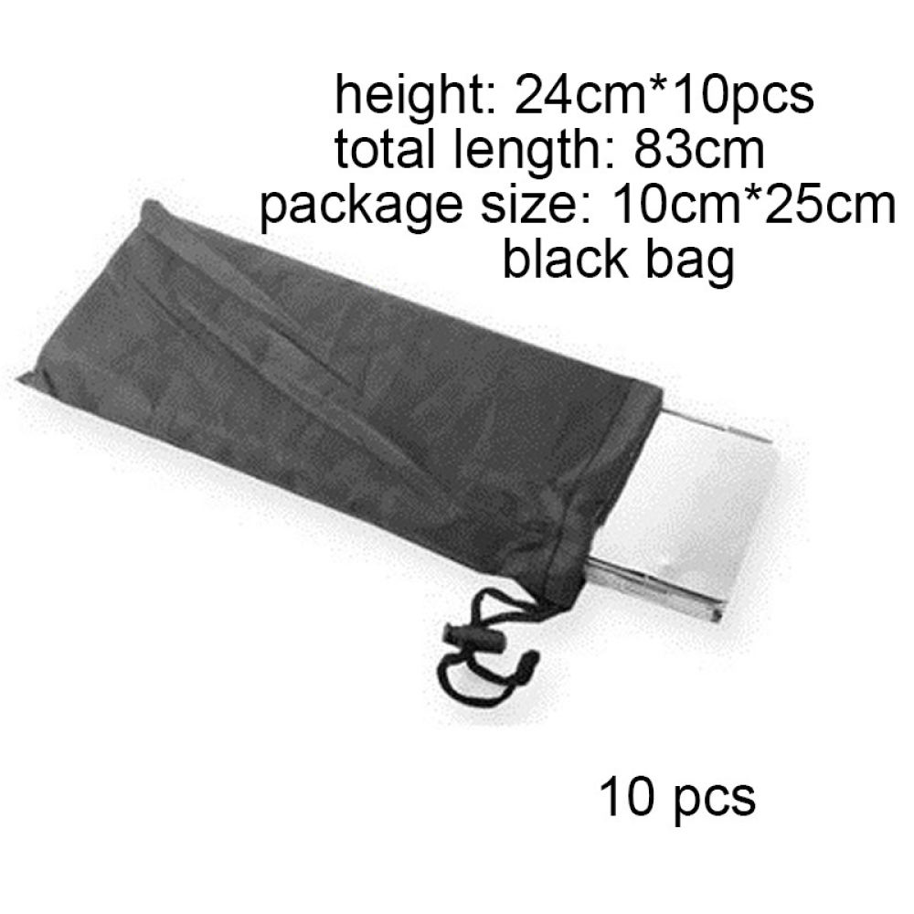 Camping Cooking Windbreak - Campingkachel windscherm opvouwbaar aluminium scherm buiten