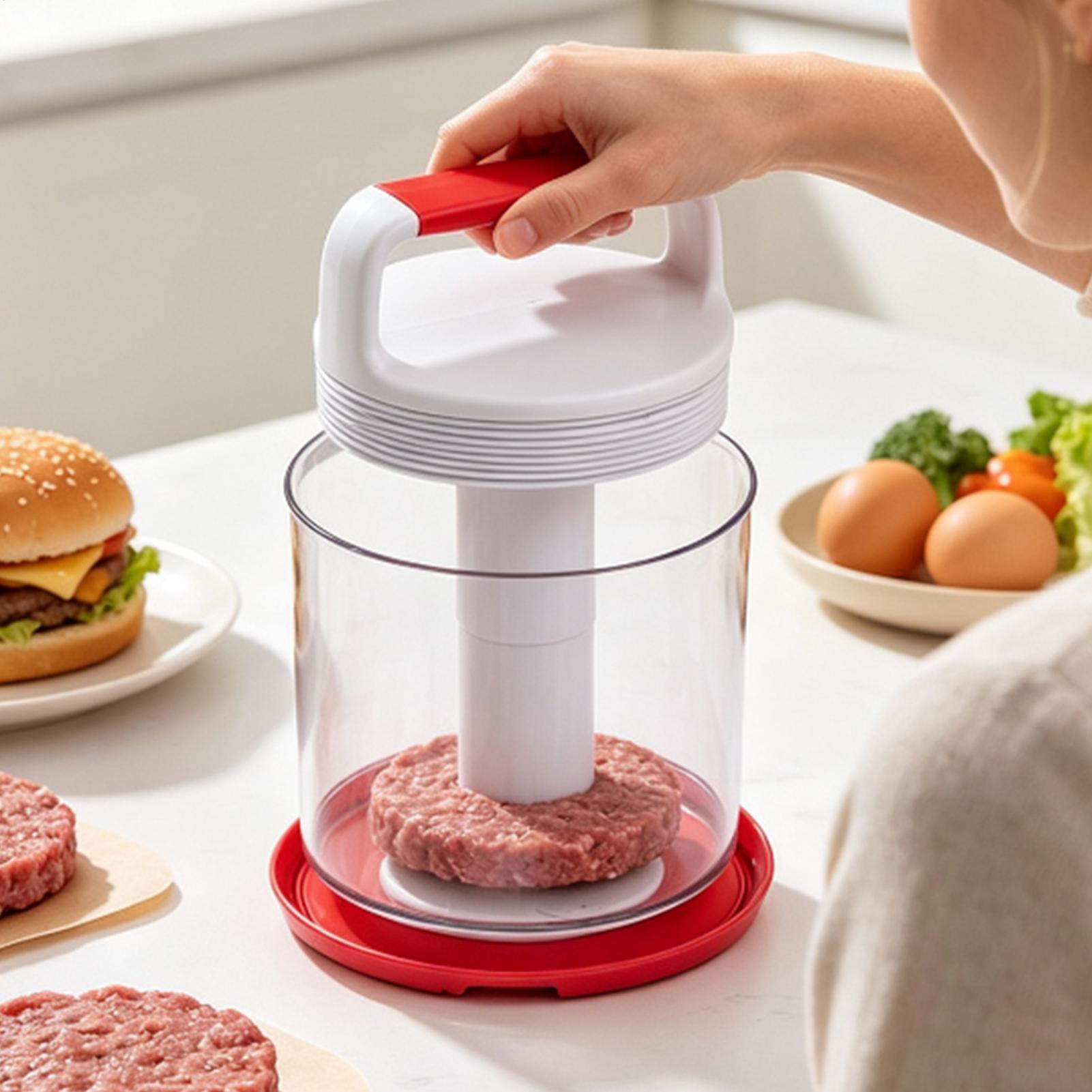 Camping Cooking Meals - Burgerpers, patty maker, antiaanbak, hamburgerpatty persvorm,