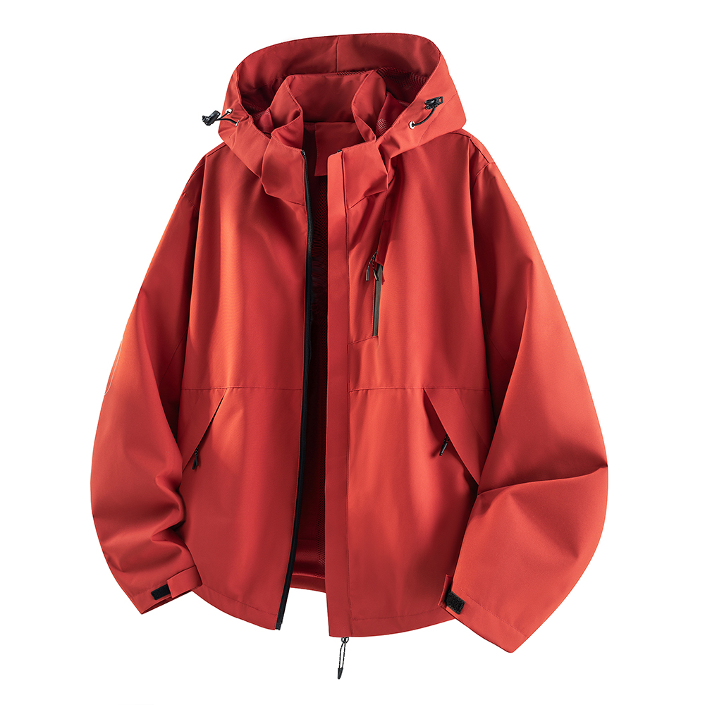 Camping Cooking Windbreak - Waterdichte wandeljas voor heren, grote maat,