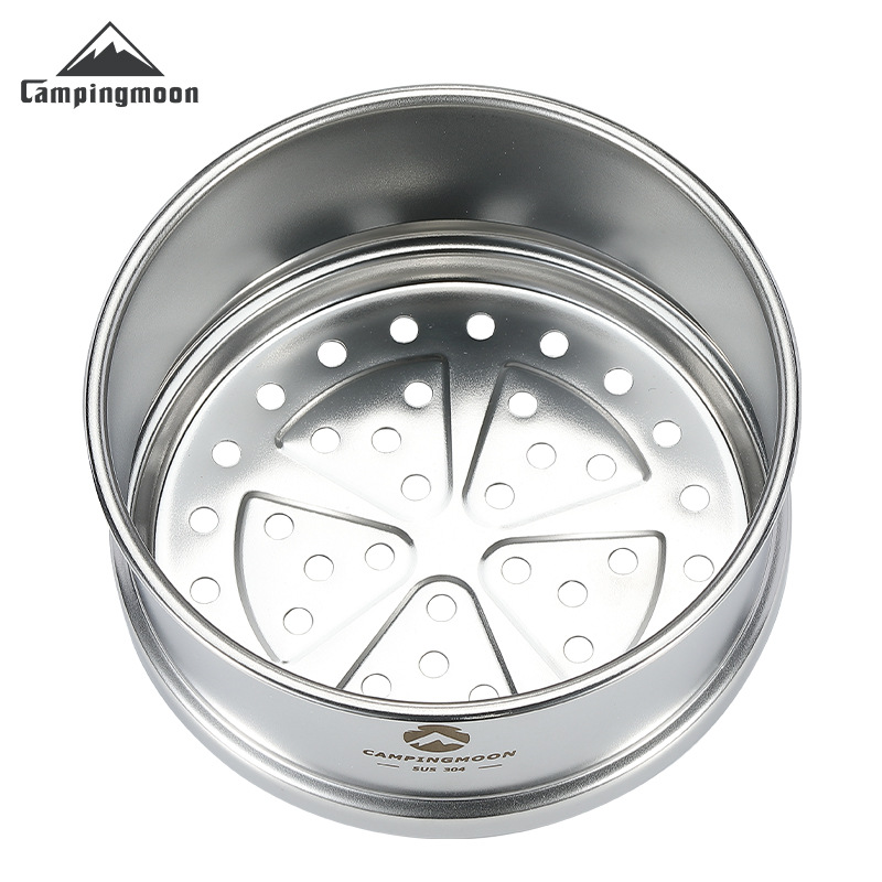 Camping Cooking Meals - CAMPINGMOON 600ml RVS Draagbare Camping Schaalset