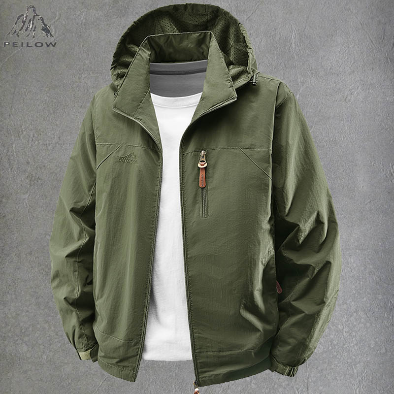 Camping Cooking Windbreak - Lente Herfst Windjack Waterdichte Wandeljassen Mannen