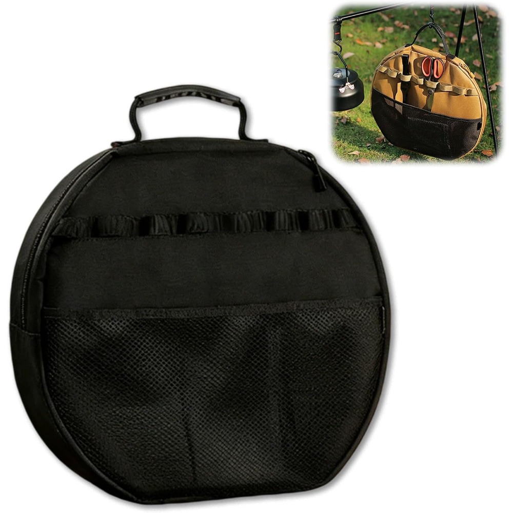 Camping Cooking Pan - Opbergtas voor grillpan, draagbare tas voor
