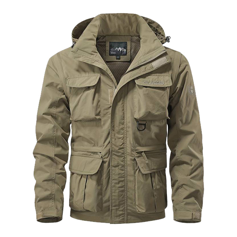 Winddichte waterdichte herenja - Camping Cooking Windbreak recensie en prijs