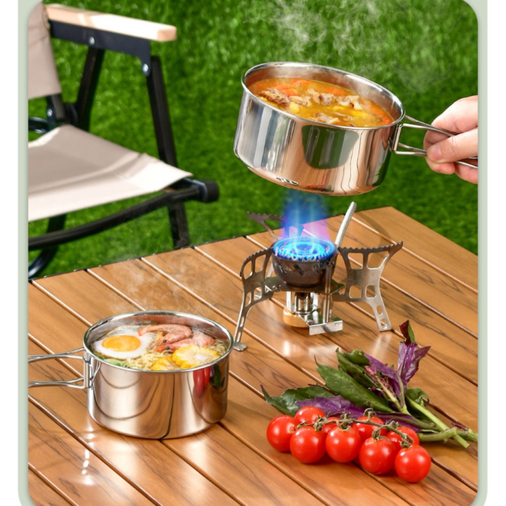 12 STKS Adventure Camp Cook Se - Camping Cooking Pots And Pans Set recensie en prijs