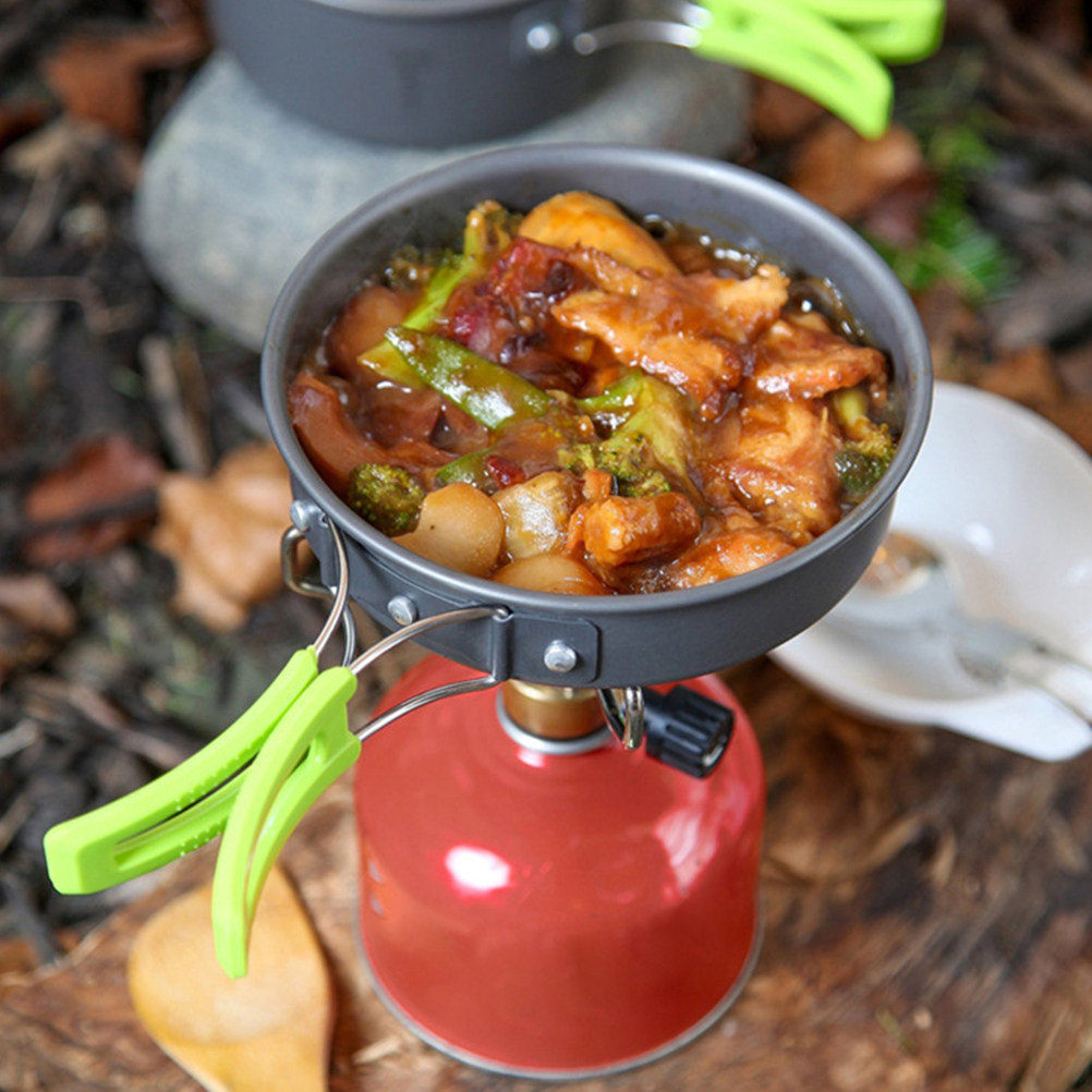 10-delige lichtgewicht camping - Camping Cooking Pots And Pans Set recensie en prijs