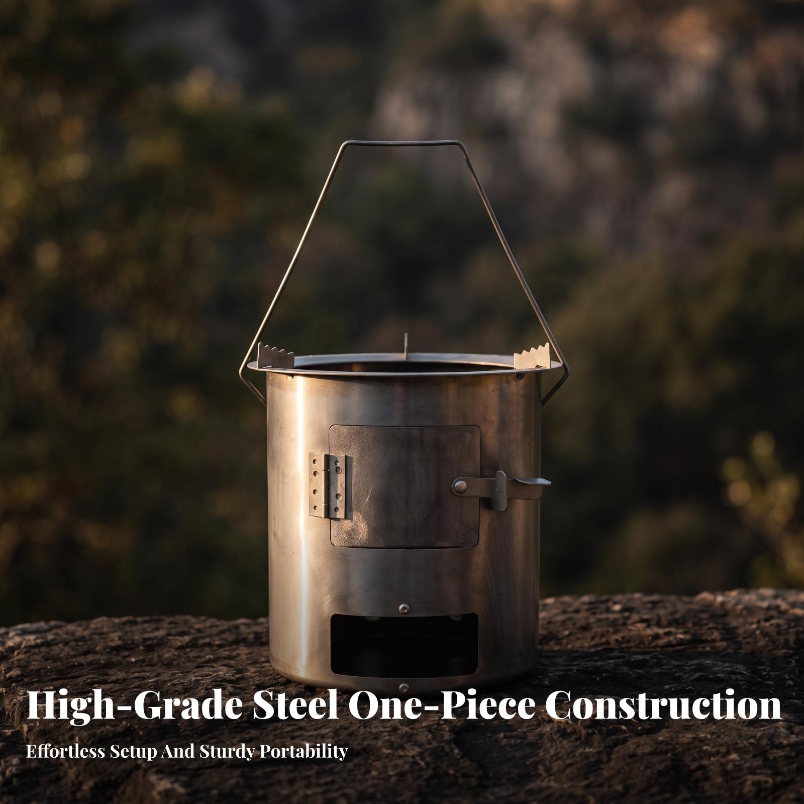 Economische houtkachel voor bu - Camping Cooking Meals recensie en prijs