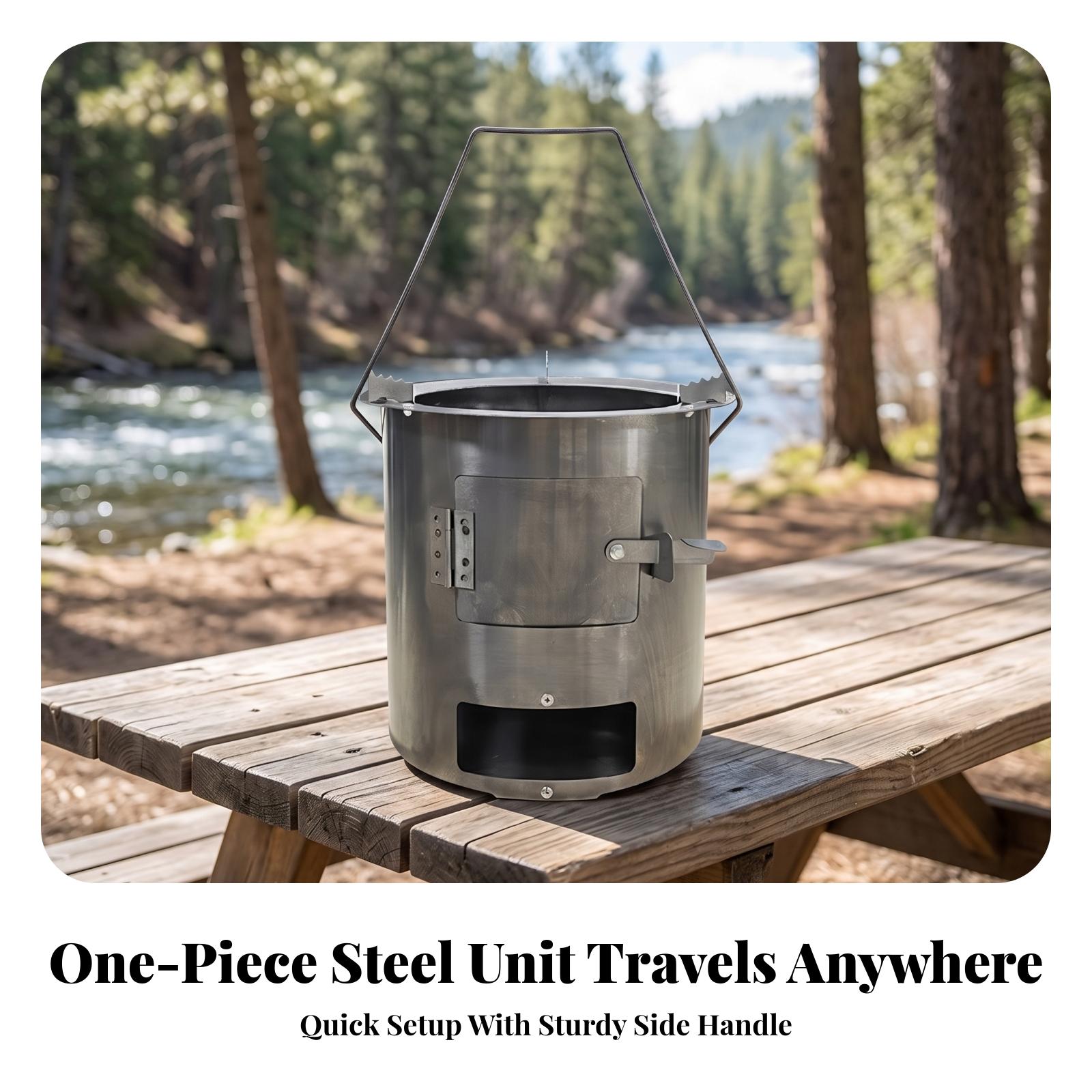 Economische houtkachel voor bu - Camping Cooking Meals recensie en prijs