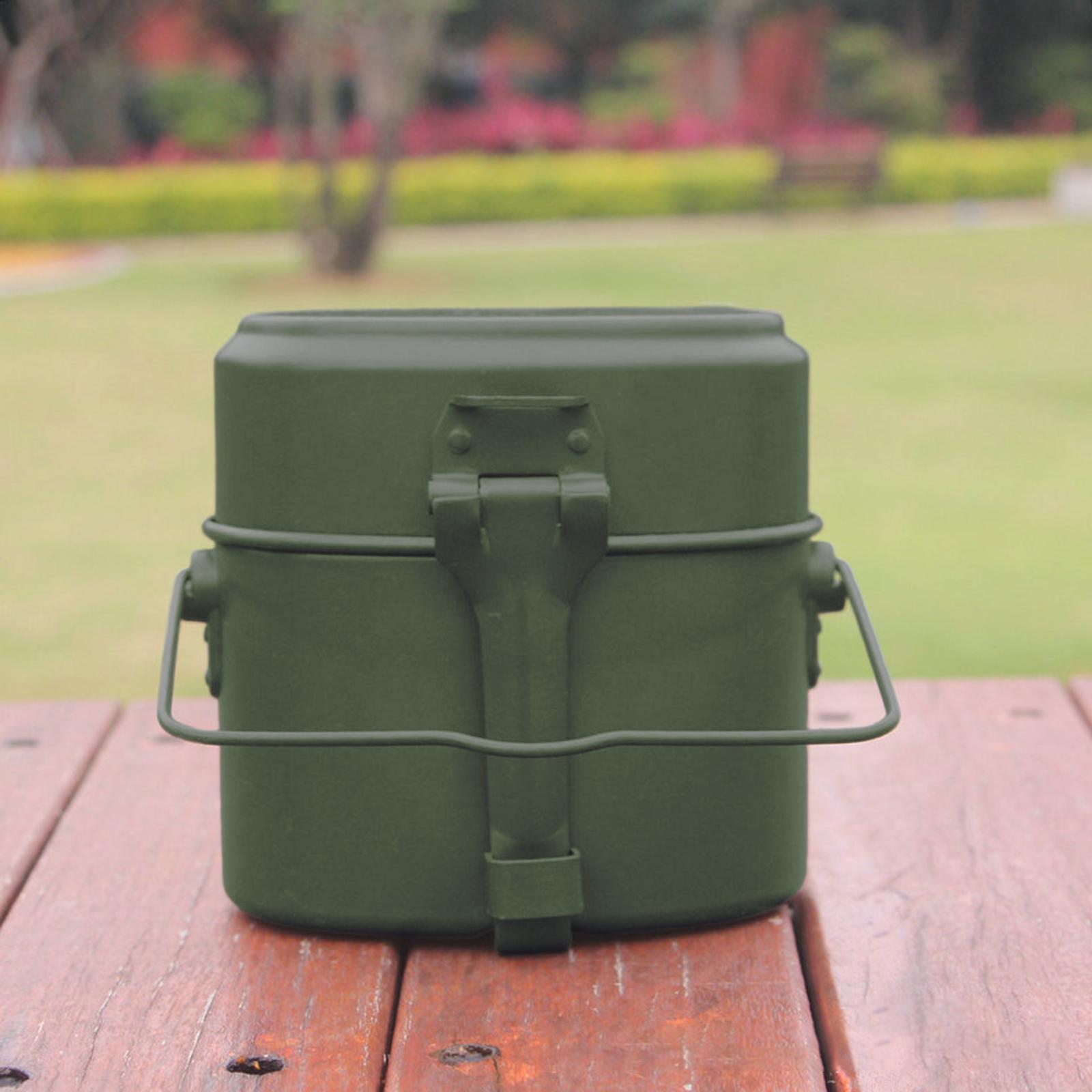 3 stks/set lunchbox aluminium  - Camping Cooking Pots And Pans Set recensie en prijs