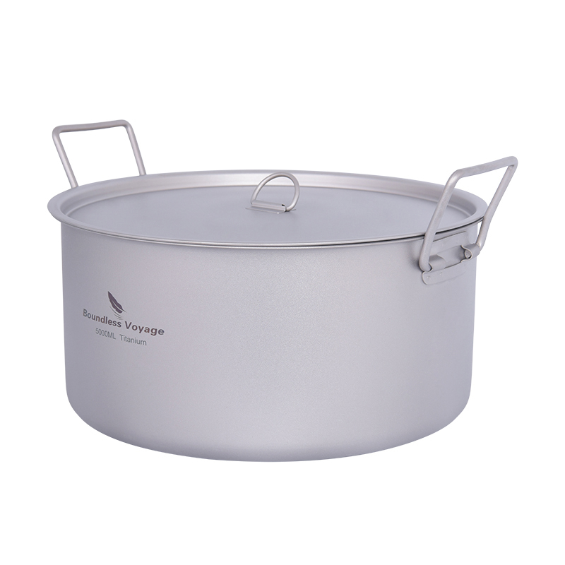 Grenzeloze Reis Titanium Pot 5 - Camping Cooking Books recensie en prijs