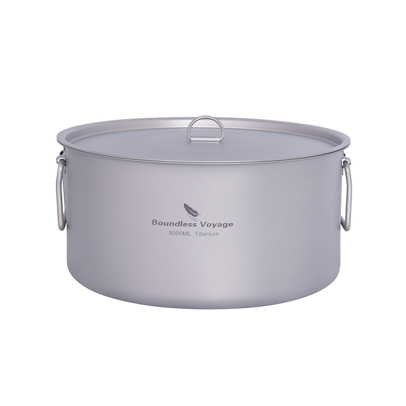 Grenzeloze Reis Titanium Pot 5 - Camping Cooking Books recensie en prijs