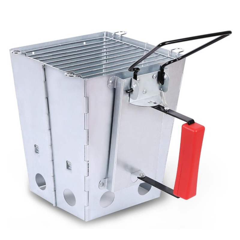 1PCS Opvouwbare Campinggrill & - Charcoal Chimney Starter recensie en prijs