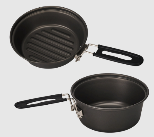 Lichtgewicht campingkookgerei  - Camping Cooking Pots And Pans Set recensie en prijs