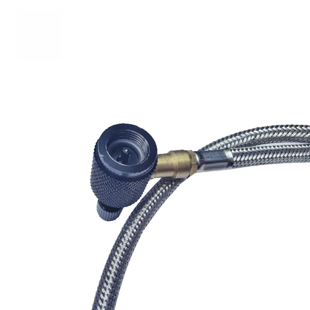 1m zwarte kacheladapterslang v - Camping Cooking Gas Canister recensie en prijs