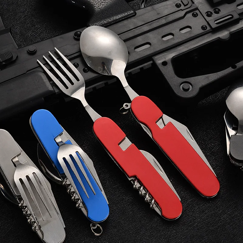 4-in-1 opvouwbaar servies Afne - Camping Cooking Knife recensie en prijs