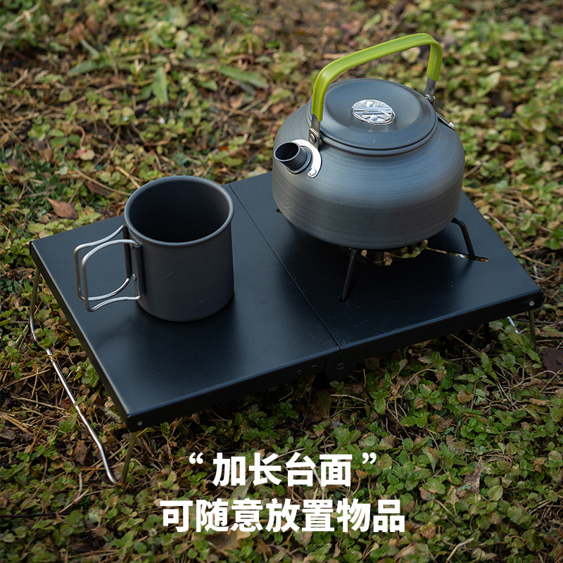 Zwarte opvouwbare hittebestend - Camping Outdoor Cooking Table recensie en prijs