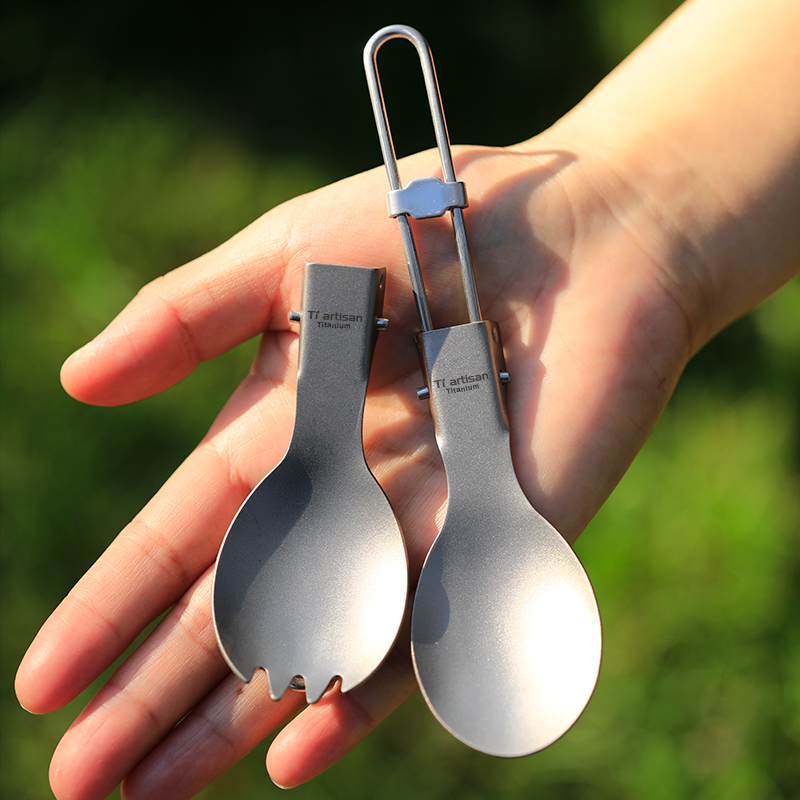 Tiartisan Titanium Lepel Spork - Camping Cooking Knife recensie en prijs
