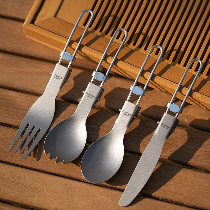 Tiartisan Titanium Lepel Spork - Camping Cooking Knife recensie en prijs