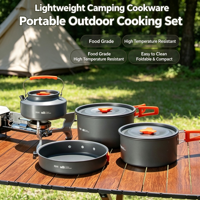 10-delige ultralichte aluminiu - Camping Cooking Utensil Bag recensie en prijs