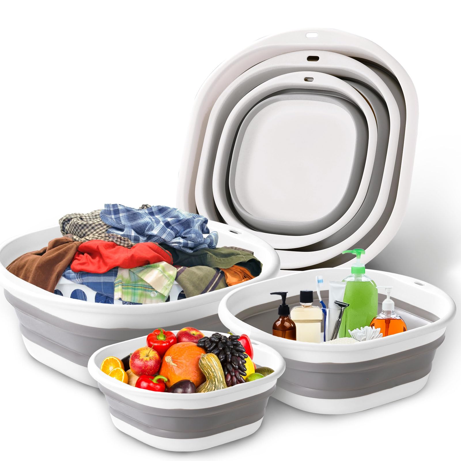 3-pack opvouwbare badkuip wast - Camping Cooking Meals recensie en prijs