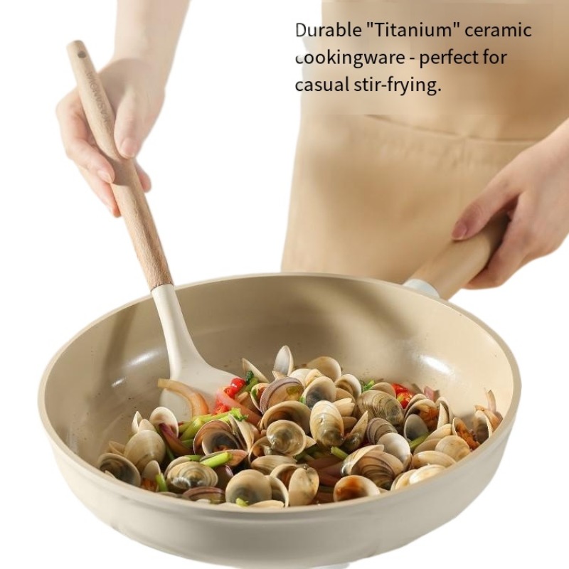 Geling Chinese goedkope witte  - Camping Cooking Pots And Pans Set recensie en prijs