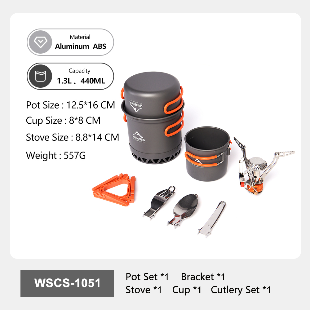 Widesea Draagbare Camping Kook - Camping Cooking Set Compact recensie en prijs