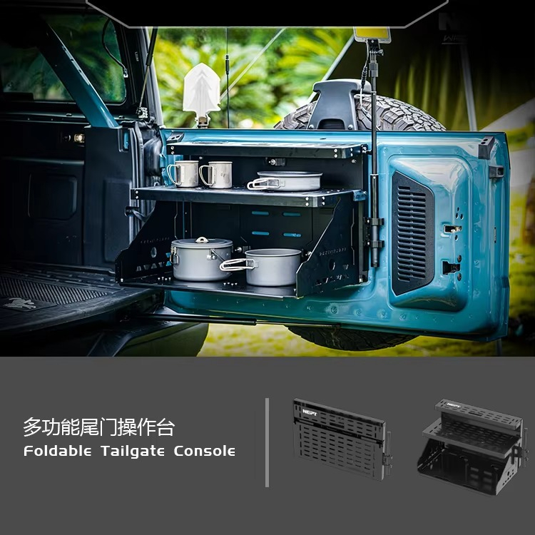 Opklapbare werktafel voor acht - Van Camping Cooking recensie en prijs