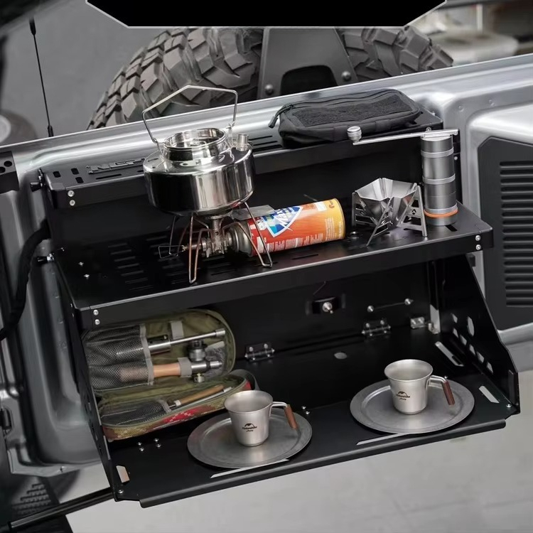 Opklapbare werktafel voor acht - Van Camping Cooking recensie en prijs