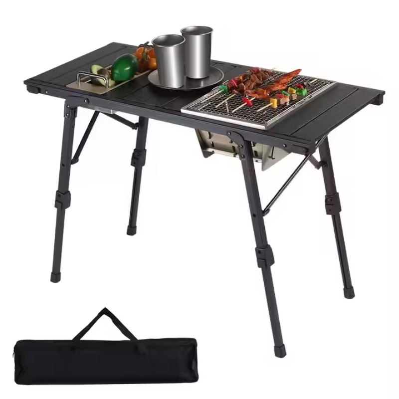 Stelbare, draagbare, opvouwbar - Camping Outdoor Cooking Table recensie en prijs