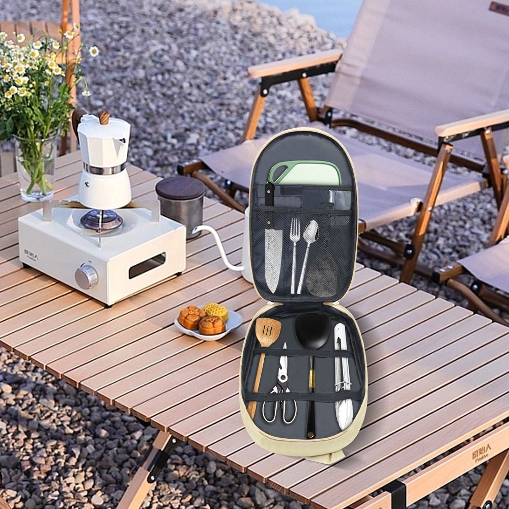 Ruime tas voor kookgerei, idea - Camping Cooking Utensil Bag recensie en prijs