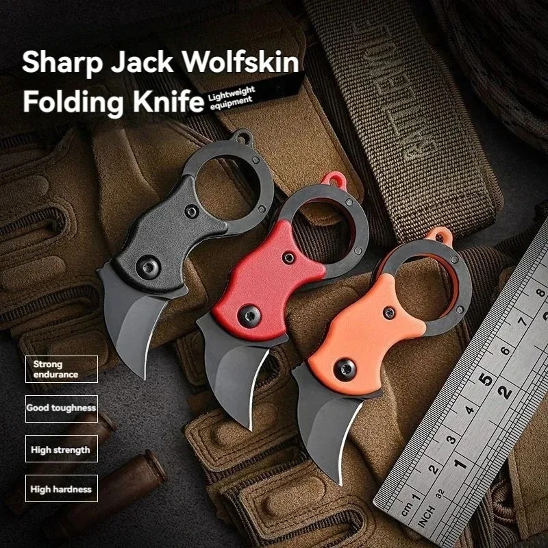 Mini sleutelhanger zakmes roes - Camping Cooking Knife recensie en prijs