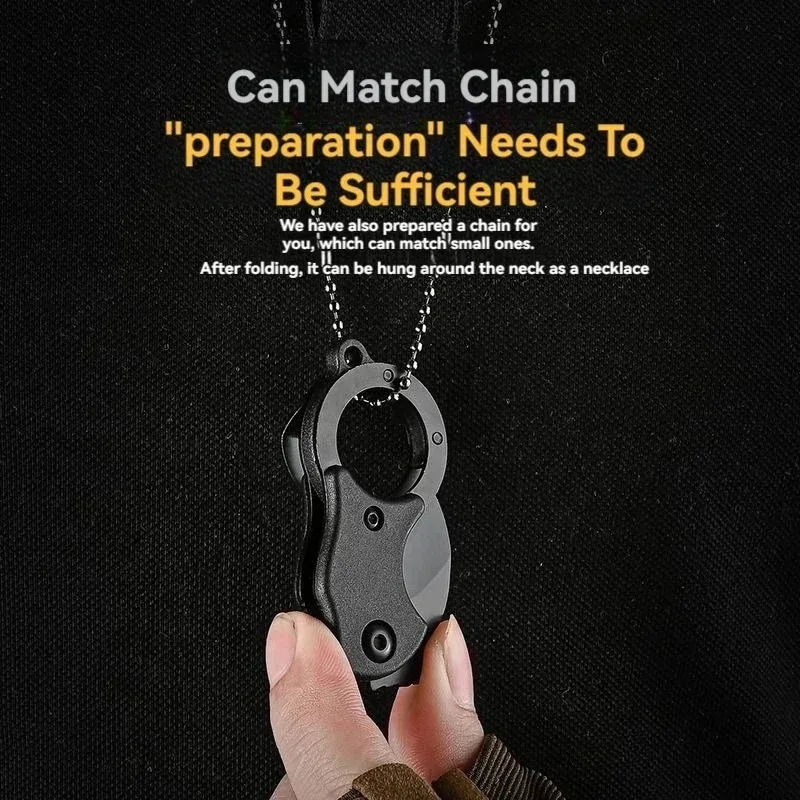 Mini sleutelhanger zakmes roes - Camping Cooking Knife recensie en prijs