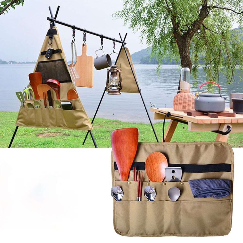 Picknickbestek, camping, opber - Camping Cooking Utensil Bag recensie en prijs