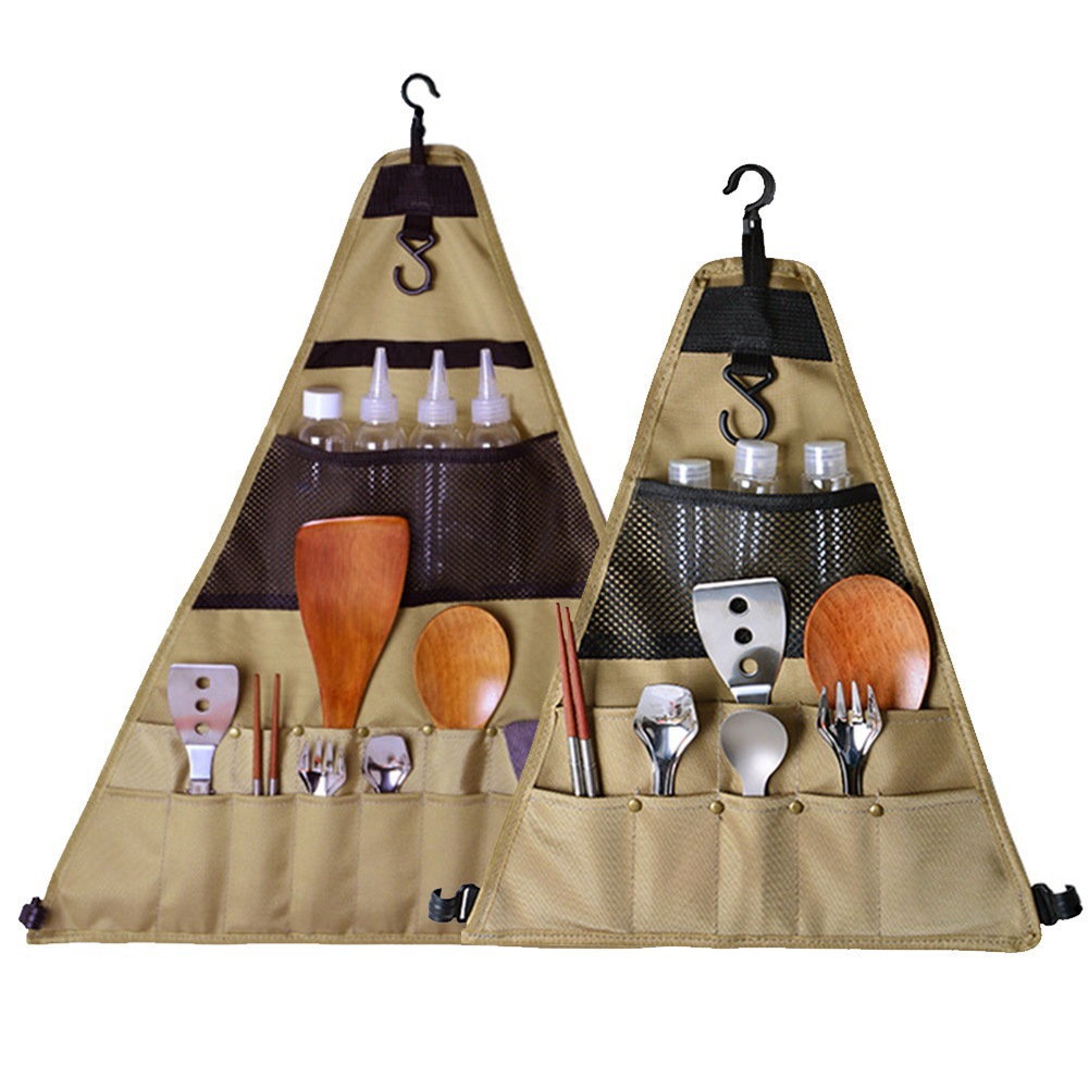 Picknickbestek, camping, opber - Camping Cooking Utensil Bag recensie en prijs