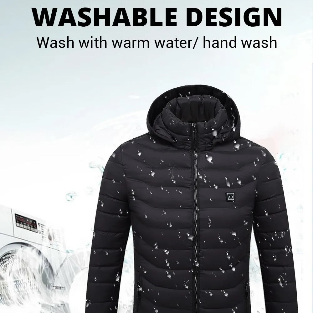Verwarmde jas voor mannen en v - Camping Cooking Windbreak recensie en prijs