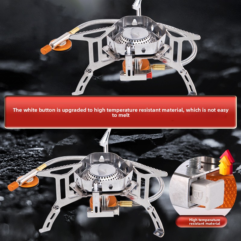 Draagbare, winddichte gasfornu - Camping Cooking Gas Canister recensie en prijs