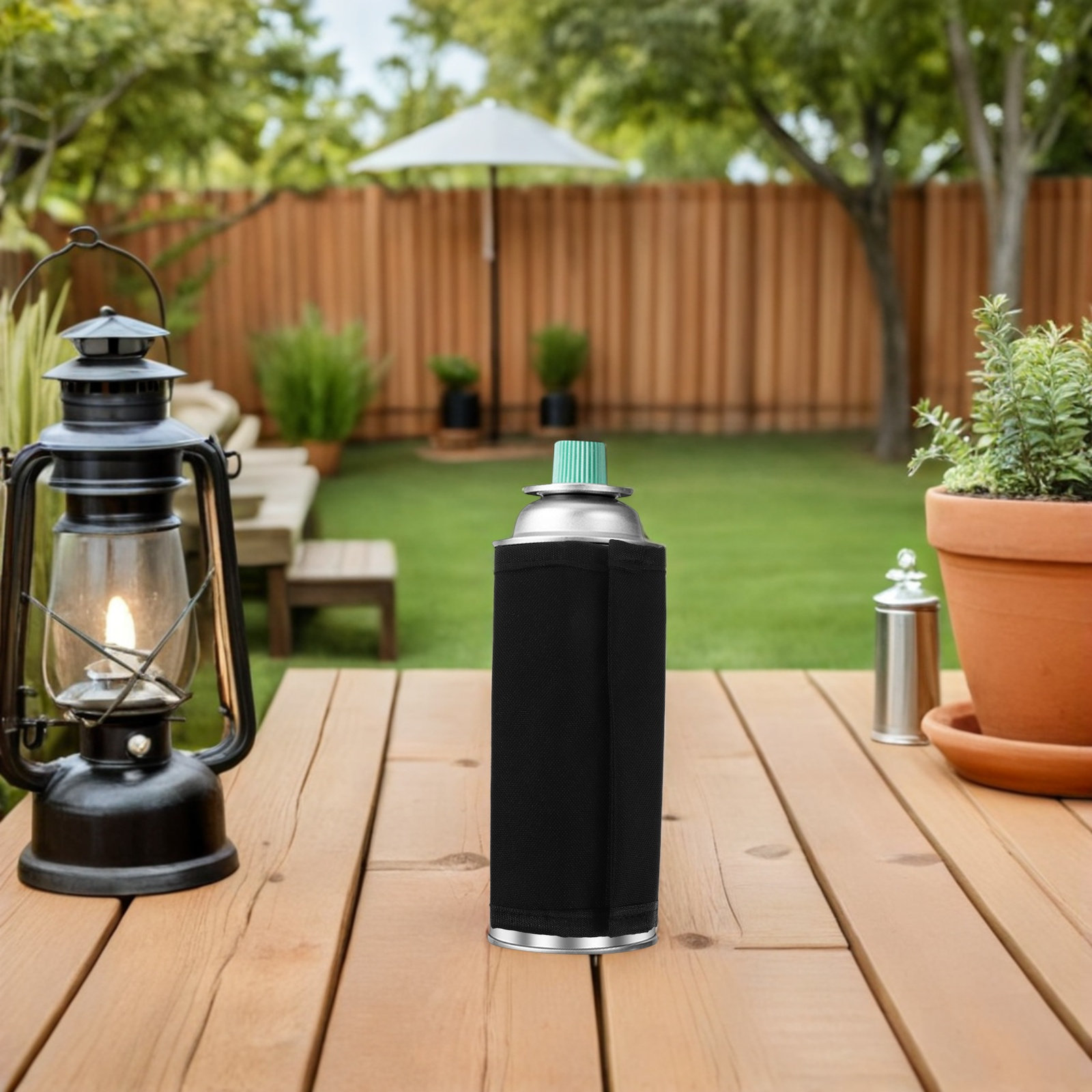 Robuuste beschermhoes van Oxfo - Camping Cooking Gas Canister recensie en prijs