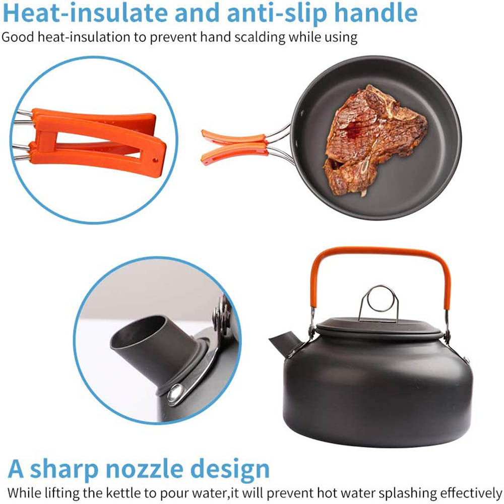 1 stks/1 set Camping Kookgerei - Camping Cooking Utensil Bag recensie en prijs