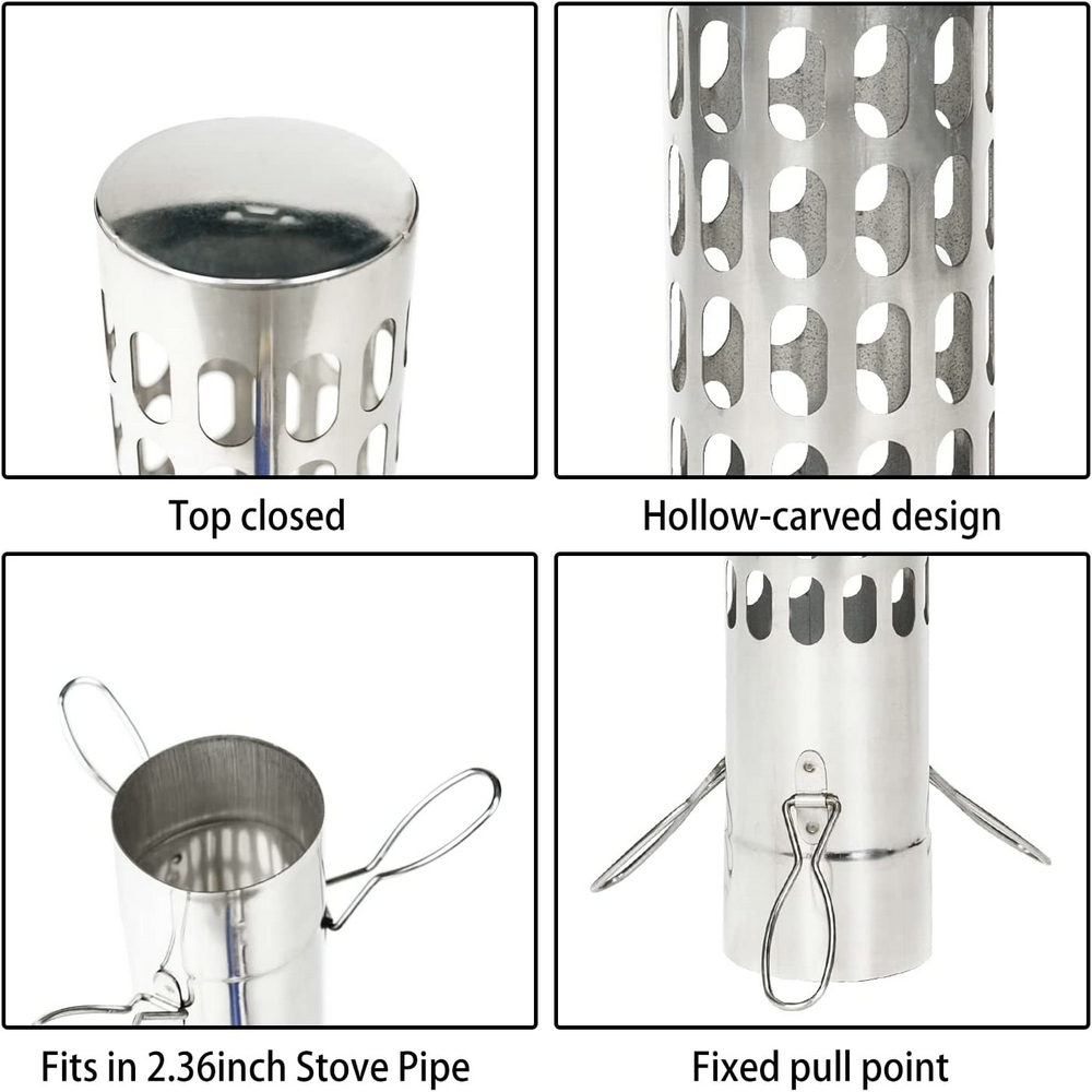 Kachelpijp Spark Arrestor Scho - Charcoal Chimney Starter recensie en prijs