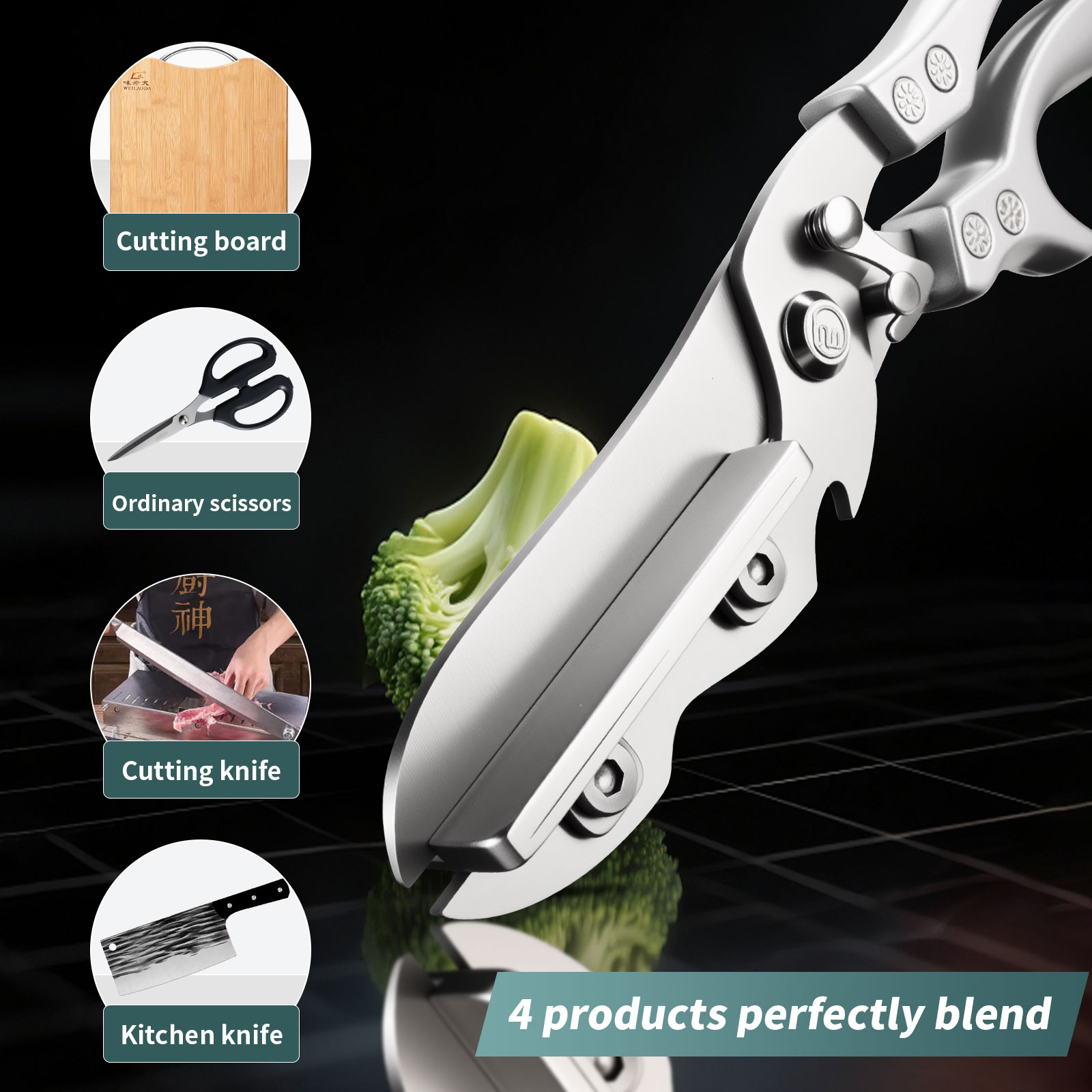 Multifunctionele keukenschaar  - Camping Cooking All In One recensie en prijs