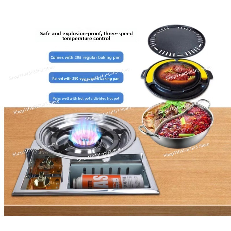 Draagbare gasfornuis met gaspa - Camping Cooking Gas Canister recensie en prijs