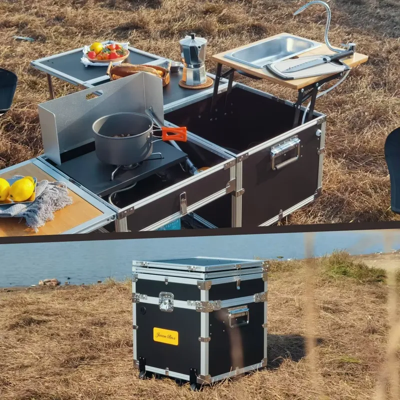 Opvouwbare buiten camping kook - Camping Cooking All In One recensie en prijs