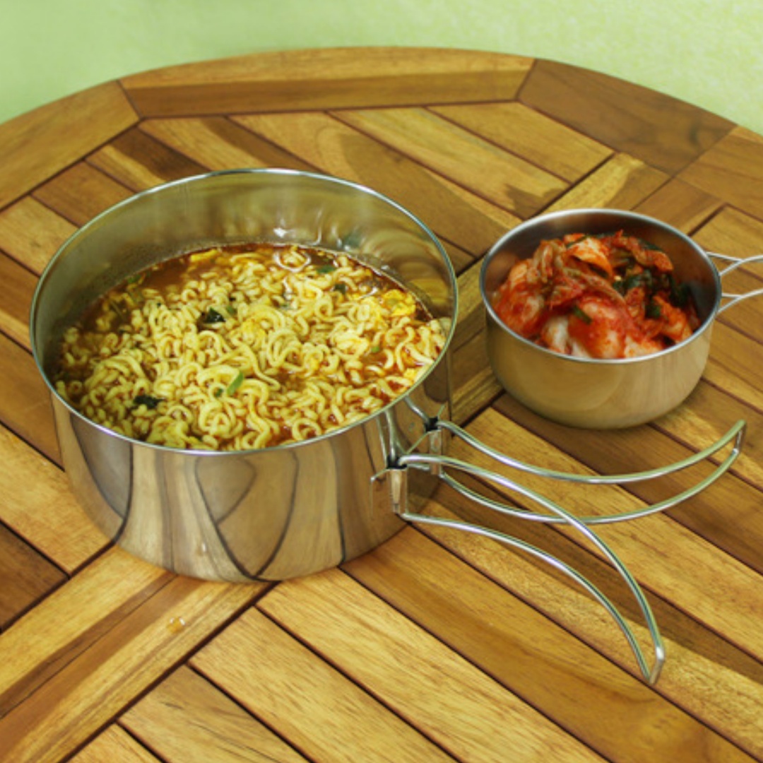 8-delige camping kookset van r - Camping Cooking Pots And Pans Set recensie en prijs