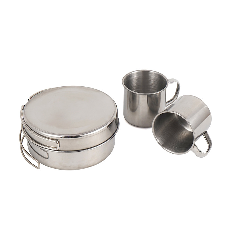 8-delige camping kookset van r - Camping Cooking Pots And Pans Set recensie en prijs