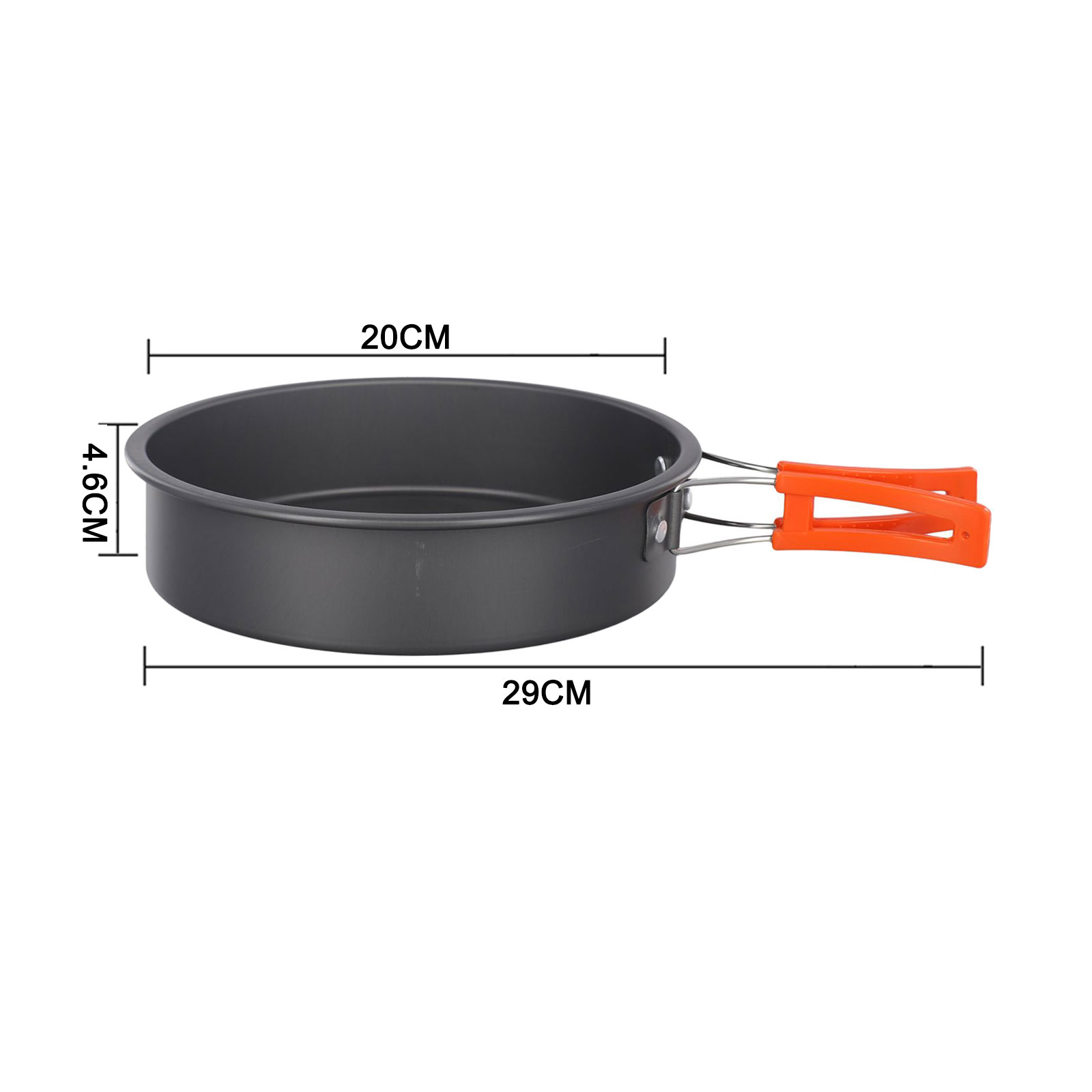 1-delige Koekenpan van Alumini - Camping Cooking Pan recensie en prijs